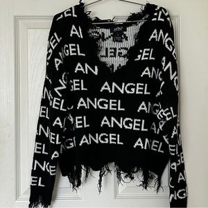 bw 'angel' sweater